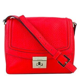 Kate Spade Everett Way Merrick Coral Soft Embossed Leather Crossbody